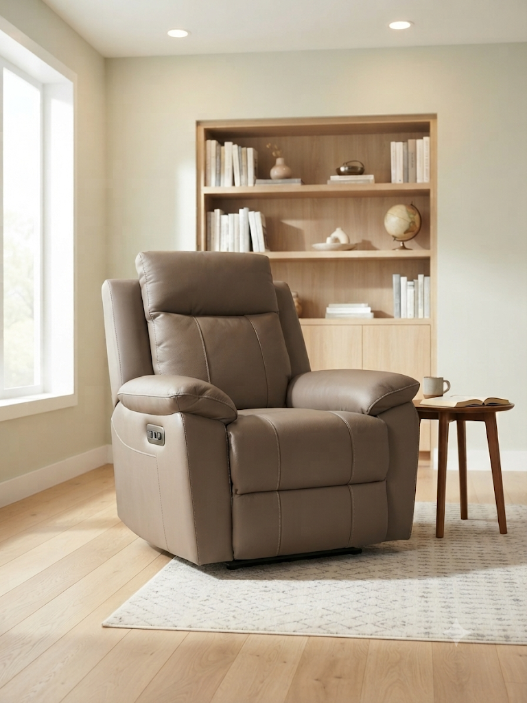 MICHIGAN POWER RECLINER - STONE