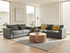 NOOSA 2 + 4 Seater Lounge Suite - Dark Grey