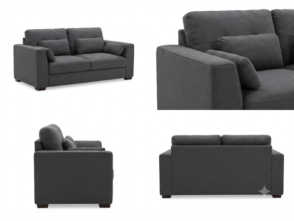 NOOSA 2 Seater - Dark Grey