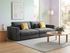 NOOSA 4 Seater Sofa - Dark Grey