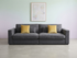 NOOSA 4 Seater Sofa - Dark Grey