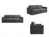 NOOSA 4 Seater Sofa - Dark Grey