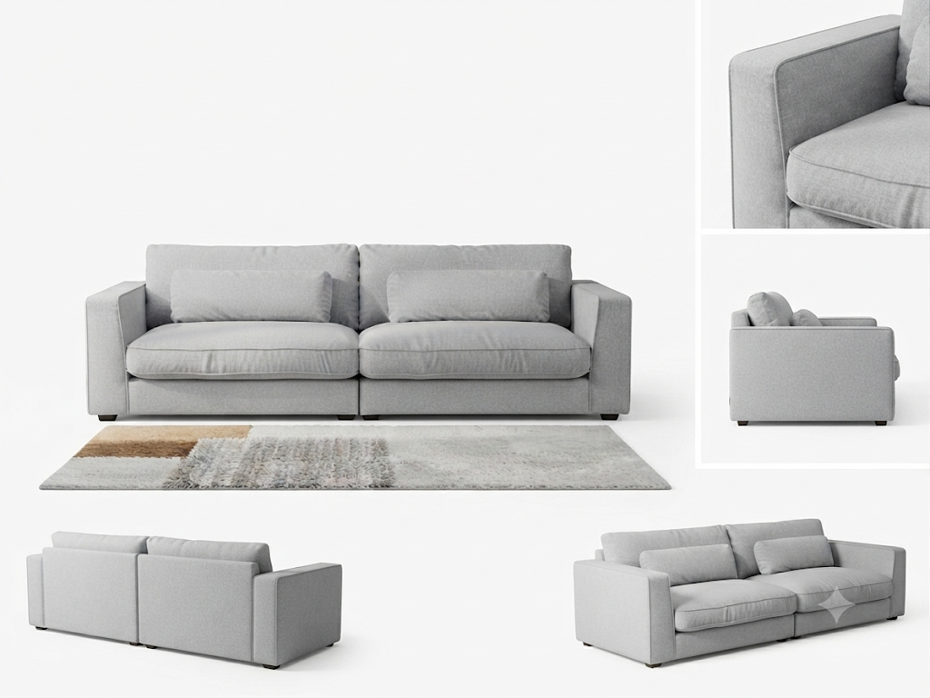 NOOSA 4 Seater - Oatmeal