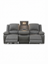 STARBORN 3 Seater Electric Recliner - Latte