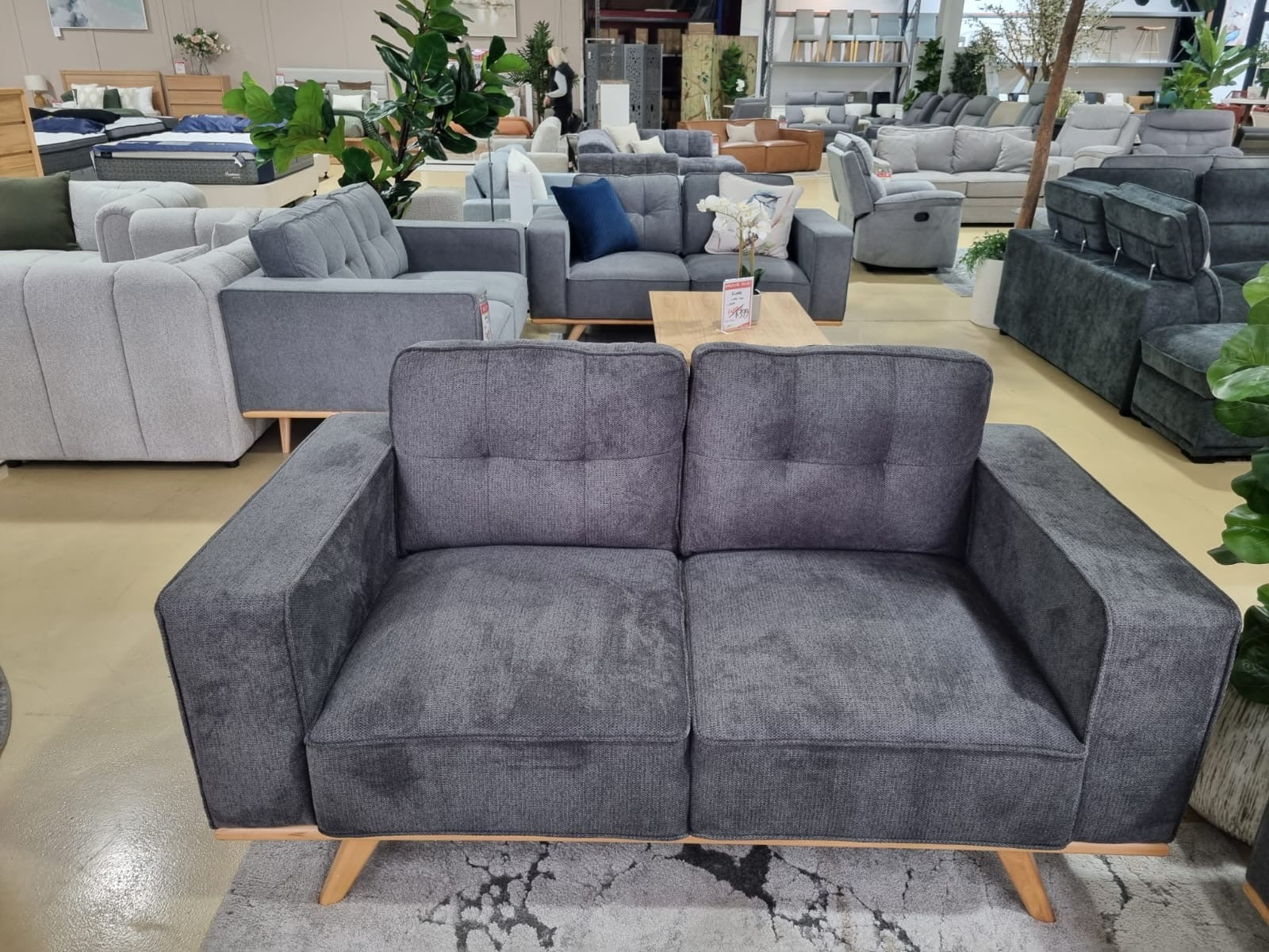 STIRLING 2 + 3 SEATER SUITE -GREY