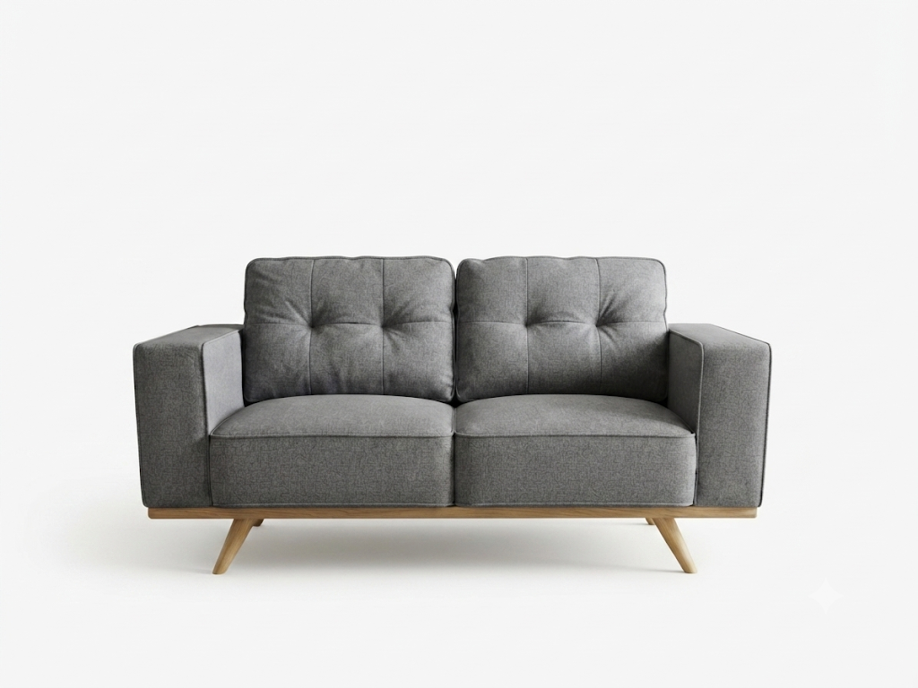 STIRLING 2 SEATER - LIGHT GREY