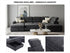 VENICE LHF LIFT UP CHAISE - CHARCOAL