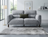 Marlowe 2 Seater Fabric Lounge - Pewter