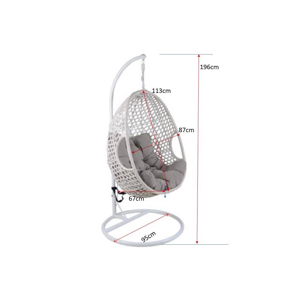 Simmons Hanging Pod Chair