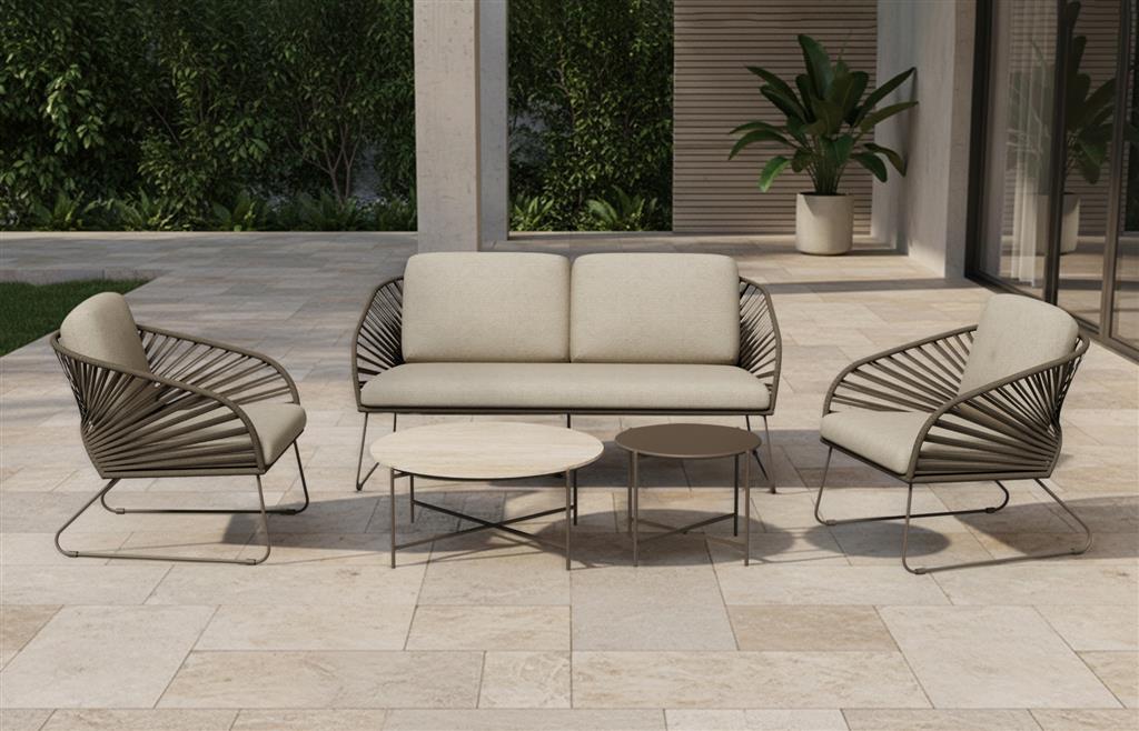 CORMACK 5PC OUTDOOR SET - MOCHA