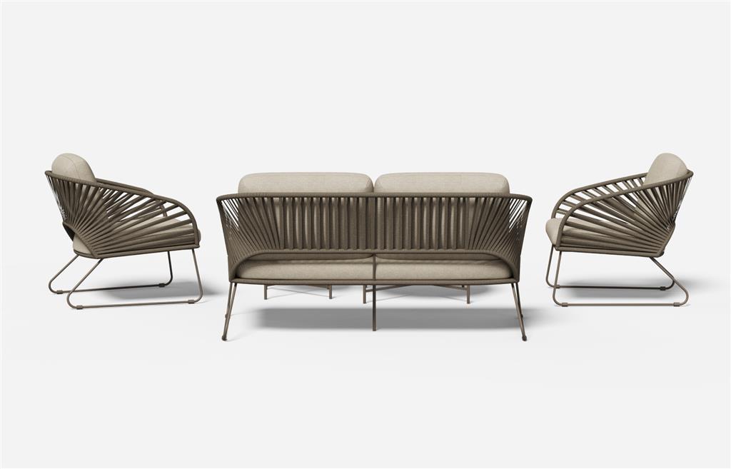 CORMACK 5PC OUTDOOR SET - MOCHA