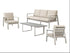 SANTA CRUZ 4PC OUTDOOR SET